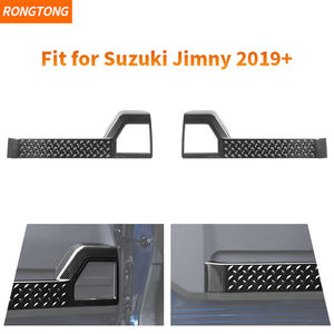 Nouveau panneau de porte intérieur de voiture décoration cadre couverture garniture pour <span class=keywords><strong>Suzuki</strong></span> <span class=keywords><strong>Jimny</strong></span> 2019 2020 2021 <span class=keywords><strong>2022</strong></span> + accessoires de décoration intérieure - Product Image 5