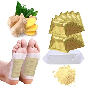2022 New Arrival Foot Care And Pain Relief Herbal Detox Foot Pads Gold Sleeping Healthcare Foot Patch
