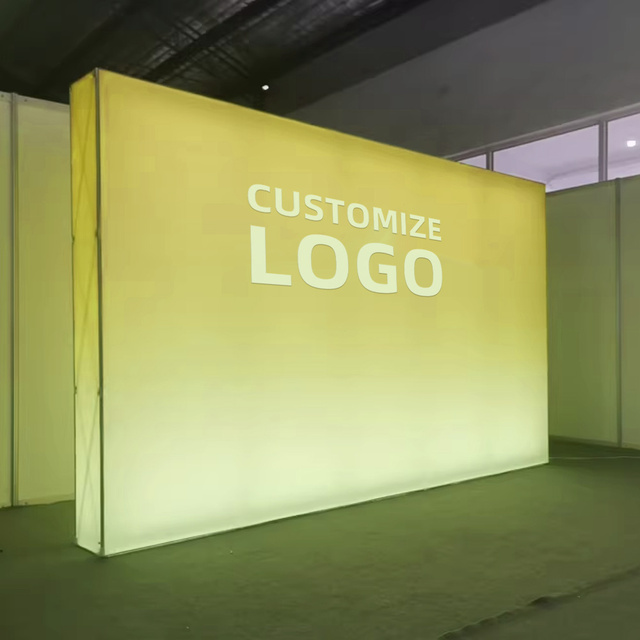 Foldable Fabric Light Box, Assembled Foldable Advertising Fabric LED Light Box