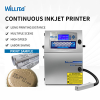 Imprimante de marquage à jet d'encre Willita CIJ, équipement industriel haute vitesse pour l'impression de la date de production et du texte