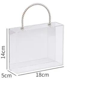 Transparent acrylic chocolate box with handheld Acrylic Gift Boxes Manufacturer Suppliers-Factor
