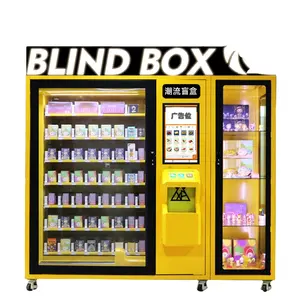 XYZ Blind Boxes Gift Toy Doll Vending Machine Com Iluminação Com Presente/Elevador Toy Touch Screen Vending Machine