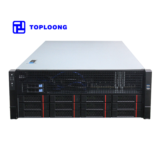In Stocks 9 Gpu Card Server Case Dual-Width 9 Cpu Cards 4U Server Chassis Custom Computer Black Gpu Case