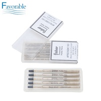 Stylos de mesure pour marqueurs de pêche, 3.5 pouces, 1.3mm, boule de couleur noire, adapté aux Machines de découpe Lectra