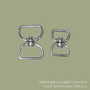 Hebilla Irregular de Aleación de Zinc para Llaveros, Accesorios de Joyería DIY, Primavera 2026, Hecho en Dongguan - Product Image 3