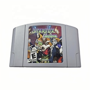 Star <span class=keywords><strong>Fox</strong></span> 64-Colección de cartuchos de videojuegos retro de supervivencia para Nintendo 64 EE. UU. Versión NTSC Hecho de plástico - Product Image 1