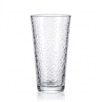 Gobelet en verre martelé de style japonais Aikeyi, 320 ml, verre transparent sans plomb, écologique, tasse créative pour jus, thé, boissons quotidiennes