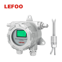 Medidor de Velocidad del Aire Digital Directo de Fábrica LEFOO, Detector de Flujo de Aire, Sensor de Velocidad del Aire