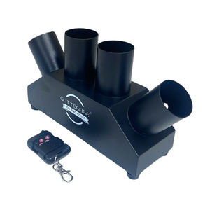 نظام إطلاق الألعاب النارية الباردة للمسرح الداخلي للاحتفالات بالعام الجديد وحفلات الزفاف، نافورة ألعاب نارية حديدية بـ 4 قنوات على شكل مروحة - Product Image 4