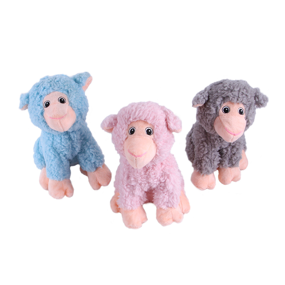 Adorable Dog Sheep Stuffed Toy Dog Plush Lamb Toy