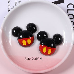 Moule alimentaire en résine époxy, 1200 ml, accessoires, breloques Slime, Mickey, <span class=keywords><strong>Minnie</strong></span>, Biscuit, glace, vente en gros - Product Image 5