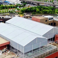 Grand chapiteau blanc de tente en aluminium de haute qualité d'entrepôt pour des sports et des parties extérieurs