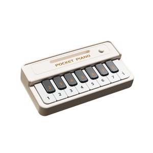 Wholesale <b>Mini</b> Pocket Multi-Functional Electronic Keyboard Piano Toy Plastic Musical Instrument Toy for Kids - Product Image 1