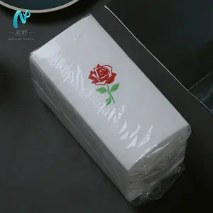Mingxuan Higher Quality Eco Friendly Airlaid Nonwoven Custom 33*33 Cm 1 Ply Dinner Paper Napkins