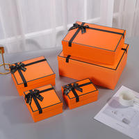 Emballage en carton imprimé personnalisé d'usine sac à main pour femmes boîte-cadeau cadeaux d'anniversaire boîtes de rangement avec nœud en ruban