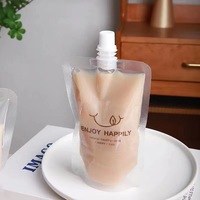 Tailles assorties Pochettes alimentaires réutilisables Remplissage d'aliments pour bébés Compote de pommes Pochettes à jus de fruit givrées réutilisables Pochette pour serveur
