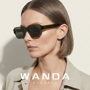 Wanda แว่นตากันแดดสี่เหลี่ยมผืนผ้าขอบเต็มโพลาไรซ์ UV400 S32243ขับรถสำหรับผู้ชาย - Product Image 2