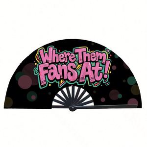 <b>Large</b> Bamboo Carved Folding <b>Fans</b>-Portable Traditional Design for Dancing Home Decoration & Business Gifts - Product Image 2