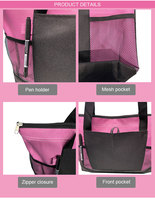 Sac fourre-tout portable et durable en polyester de grande capacité avec logo personnalisé pour hommes garçons Sac à bandoulière de bureau à la mode unisexe