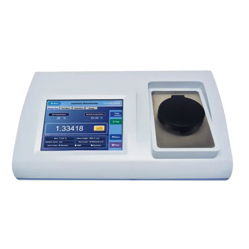 Refraktometer Digital otomatis, untuk konsentrasi glukosa dan sukrosa, kandungan padat, kandungan air madu, nD20, dll