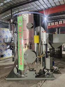 مولد بخار صناعي عمودي بأنابيب نارية يعمل بوقود الكتلة الحيوية ونشارة الخشب - Product Image 2