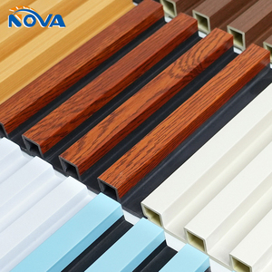 Paneles de Revestimiento de Pared WPC Modernos, Resistentes a la Humedad, Impermeables, Insonorizantes e Ignífugos para <span class=keywords><strong>Hogar</strong></span>, Oficina, Sala de Estar, Hotel y Uso Comercial - Product Image 5