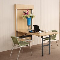 Mécanisme de table pliante murale escamotable – Conception moderne peu encombrante avec verrou de sécurité pour la maison et le bureau