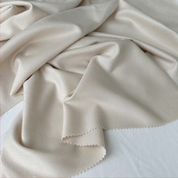 Tissu en soie de laine de chameau peigné Laine de chameau en soie Veste en duvet chaude Tissu de chemise en cachemire