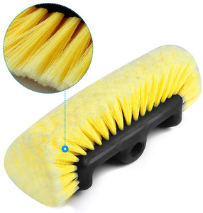 Cepillo de <span class=keywords><strong>lavado</strong></span> de autos con mango largo y cerdas suaves para limpieza exterior de todos los lados en autos, SUV, camionetas y embarcaciones - Product Image 3