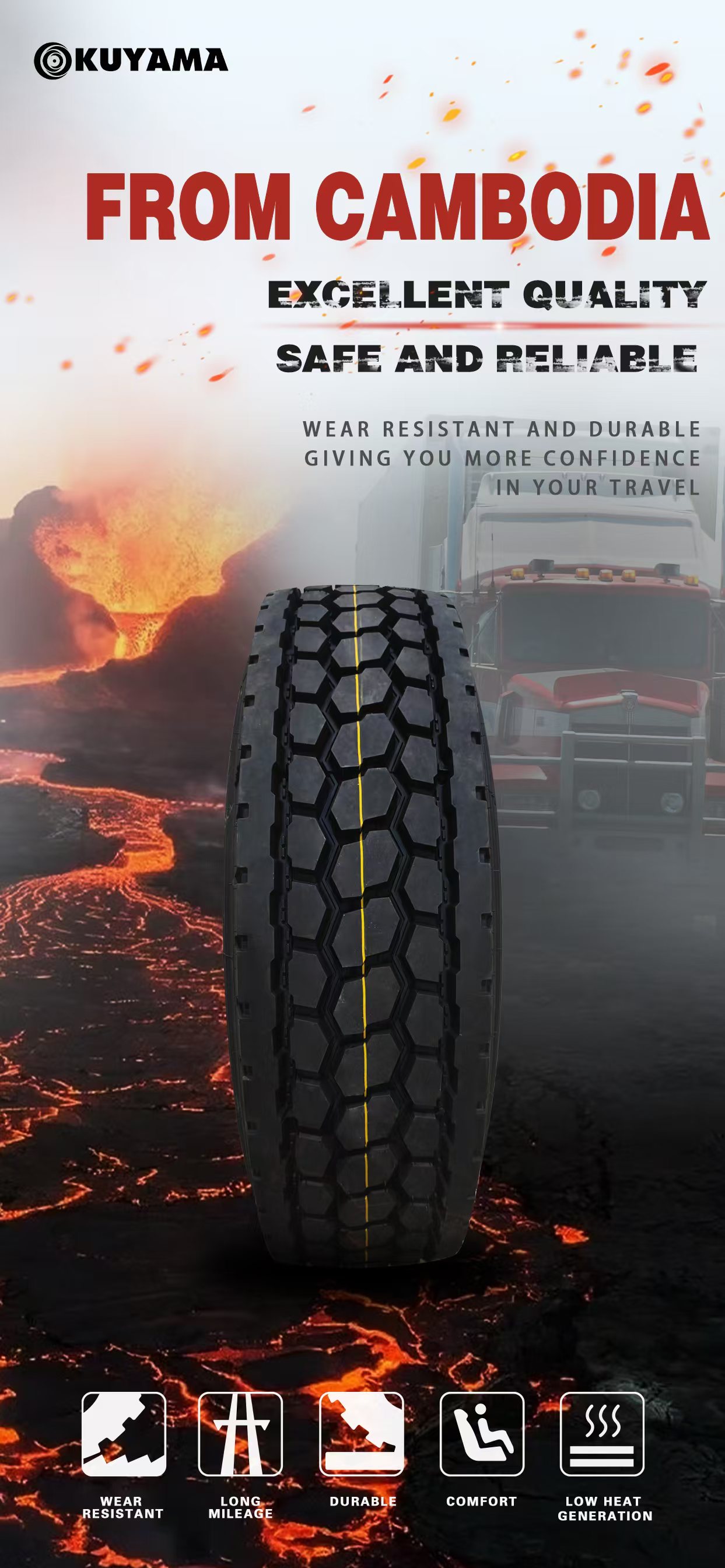 秋の山道 No.204  No.205 11r22.5 11r24.5 Truck Drive Tire Closed Shoulder 16 Ply