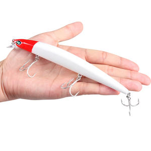 เหยื่อปลอมแบบจมช้า ขนาด 150 มม. น้ำหนัก 19 กรัม สำหรับตก<span class=keywords><strong>ปลา</strong></span>แบส แบบตีไกล ชนิดแข็ง ระบบเดดฟลาย ขายส่ง - Product Image 2