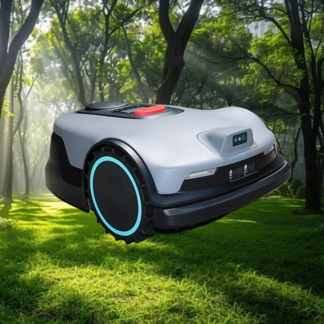 Balanced Performance 1000㎡ Capacity WiFi BLE App Control Voice Command Enabled AI Boundary Detection Automatic Lawn Mower