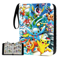 Classeur de cartes à collectionner en cuir PU avec dragonne, album organisateur de cartes étanche, 400 et 900 pochettes