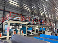 China Made Non Asphalt Base SBS Bitumen PE PVC Hoch polymer Abdichtung stech nik Membran Roll Sheet Coiled Produktions linie