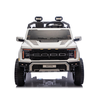 Voiture électrique pour enfants sous licence Ford F-150 Raptor, 2 places, tout-terrain, batterie 24V, jouet pour bébé, voiture à conduire pour enfants