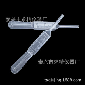 Disposable Plastic Pipettes 3Ml Square Tube For Chemical Experiments RoHS Compliant Taixing Jiangsu - Product Image 1