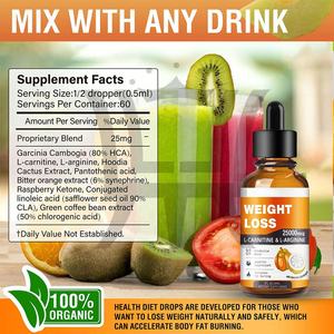 Gouttes de L-carnitine Keto Naturelles pour Adultes : Boost d'Énergie et Soutien à la Perte de Poids 30ml - Product Image 4