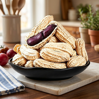 Cacahuetes Negros Enlatados con Cáscara, 260g, Superalimento Natural Rico en Antocianinas, Snack Saludable Crudo y Seco, Venta al Por Mayor OEM