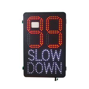 Sensor de Velocidad por Radar Doppler Inteligente con Pantalla LED de 18 Pulgadas, Marca DONAR, para Seguridad Vial - Product Image 1