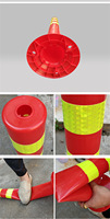 Poteaux de signalisation routière, poteaux délimiteurs, barrières de sécurité en plastique, barrières flexibles de circulation, poteaux de stationnement