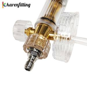 Factory Direct High Quality Adjustable Transparent Snow <b>Foam</b> Cannon Lance Washer Spray Gun for <b>Cleaning</b> Cars Nozzle Product - Product Image 3