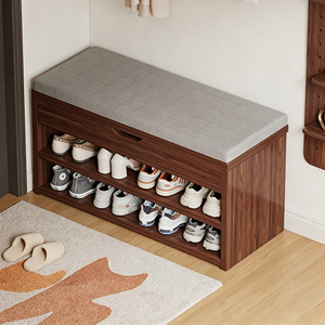 <span class=keywords><strong>Banc</strong></span> à <span class=keywords><strong>chaussures</strong></span> pour entrée de maison, meuble à <span class=keywords><strong>chaussures</strong></span> étroit intégré de luxe, tabouret de <span class=keywords><strong>rangement</strong></span> multifonctionnel long pour porte d'entrée - Product Image 5
