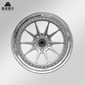 Cerchi in Lega di Alluminio Forgiati SY Personalizzati a Due Pezzi con 5 Razze, Profondità Maggiorata, 16-22 Pollici per BMW G20 535i F10 M5 - Product Image 1