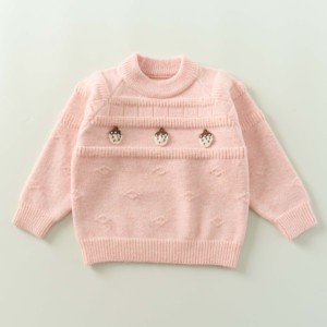 Décoration de gâteau de qualité haut de gamme tissage Texture enfants chandails <span class=keywords><strong>pull</strong></span> en tricot filles chandails - Product Image 3