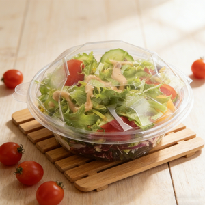 맞춤형 투명 PET 플라스틱 클램쉘 용기 식품 및 케이크 포장용 식품 등급 - Product Image 1