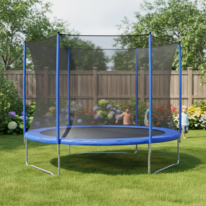 <span class=keywords><strong>Trampolín</strong></span> Plegable <span class=keywords><strong>de</strong></span> 8 pies, Material <span class=keywords><strong>de</strong></span> Acero y PVC Resistente, para Deportes en Interiores y Exteriores, para Niños y Adultos - Product Image 2