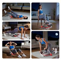 Appareil d'entraînement abdominal portable et polyvalent pour la maison, aide aux sit-ups, machine à crunches pour amincir le ventre, idéal pour l'entraînement à domicile transfrontalier