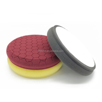 Tampon de polissage en mousse pour voiture de 8 pouces (200 mm) pour polisseuse DA/RO, tampon de mousse à coupe lourde pour carrosserie automobile