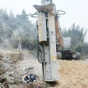 Cột khoan đá máy xúc là lý tưởng cho micropiling nền tảng trước khi khoan đá cứng và các ứng dụng năng lượng mặt trời - Product Image 5