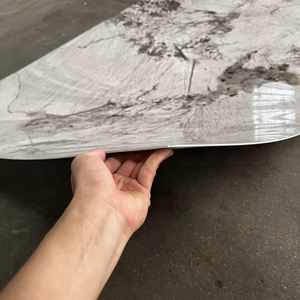 Diseño impermeable Oficina PVC UV Paneles de mármol Paredes alternativas Decoración Azulejo de mármol Alternativa - Product Image 3